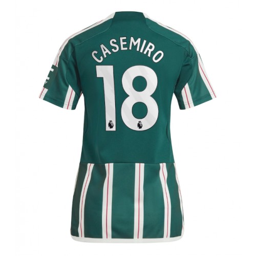 Manchester United Casemiro #18 Bortedrakt Kvinner 2023-24 Kortermet Manchester United Casemiro #18 Bortedrakt Kvinner 2023-24 Kortermet